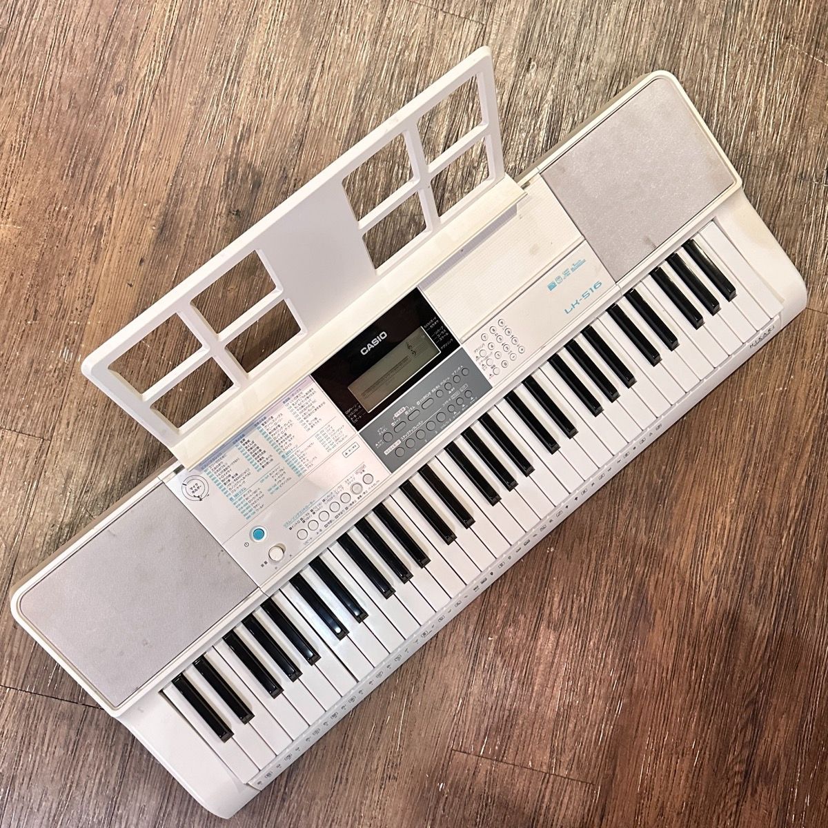 Casio LK-516 Keyboard キーボード カシオ 単三電池駆動 - メルカリ