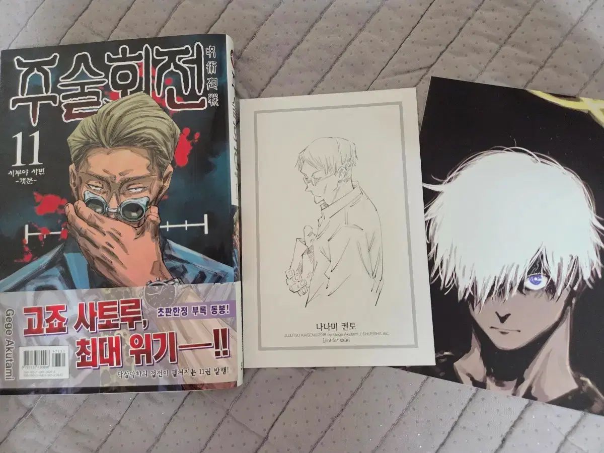 呪術廻戦 特典+図書 出品 呪術廻戦 漫画 出品 第3弾情報が解禁! 商品の 二大特級ホログラム
