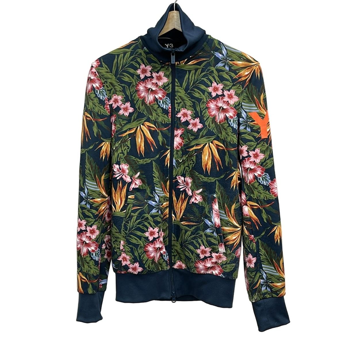 Y 3 ワイスリー ジャージ サイズXS メンズ カーキ オレンジ マルチ 長袖