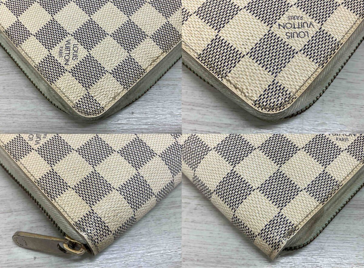 ルイヴィトン　ジッピー・オーガナイザー　　ダミエ アズール　長財布 ルイヴィトン 財布 長財布 ダミエ ジッピー オーガナイザー