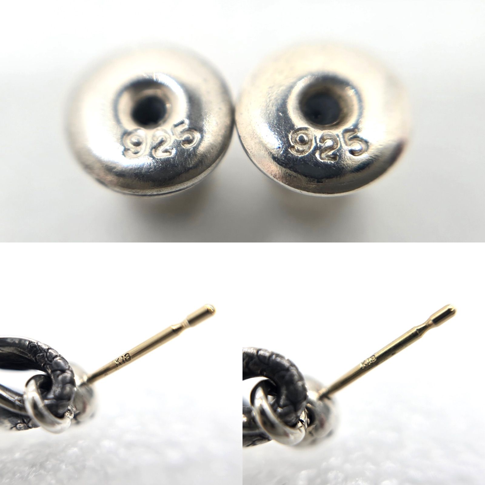 Bloody Mary ブラッディ マリー ベビー フィン ストーン ピアス