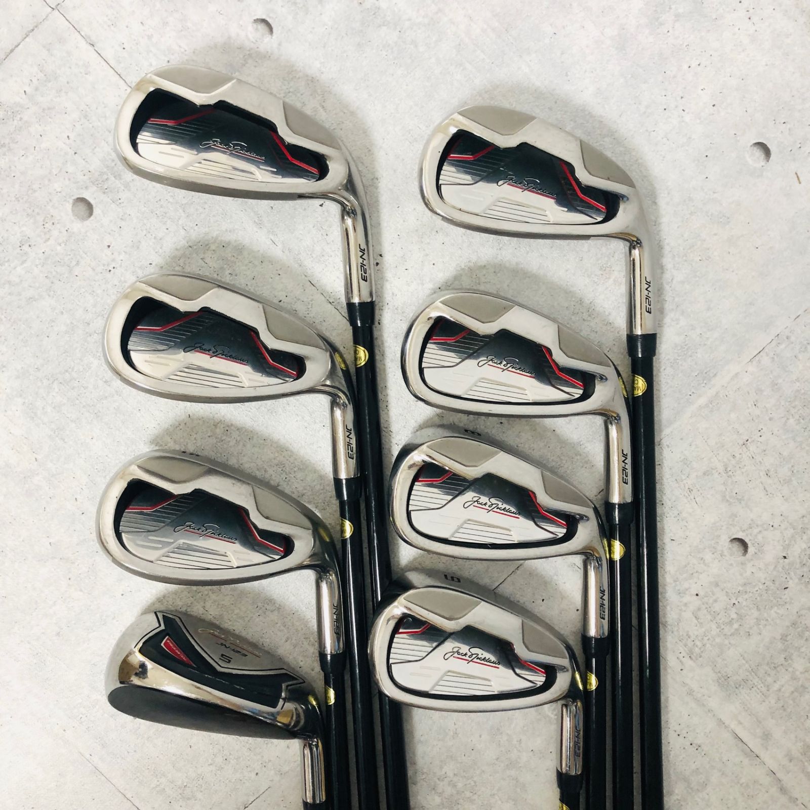 Jack Nicklaus ジャックニクラウス JN-123 アイアン 8本 メンズ ゴルフ