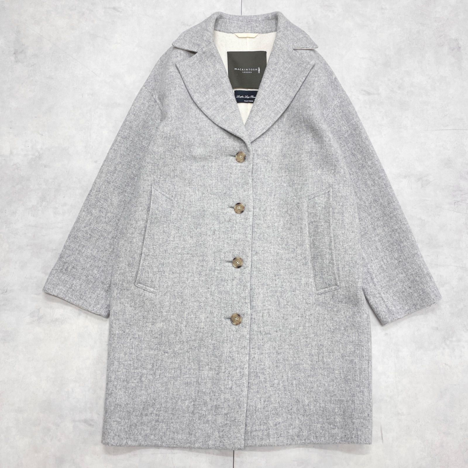 MACKINTOSH マッキントッシュ チェスターコート ダブルフェイス ウール