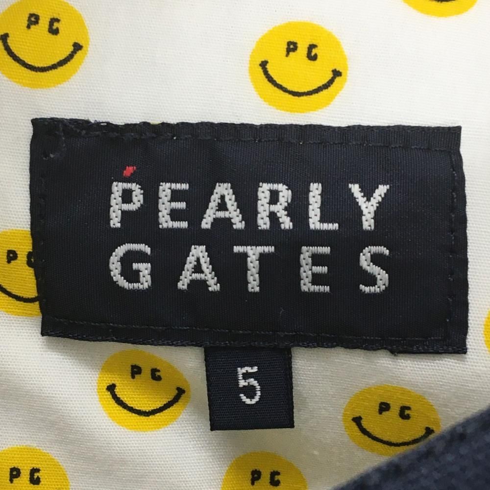 パーリーゲイツ パンツ ネイビー ニコちゃん スマイル メンズ 5(L