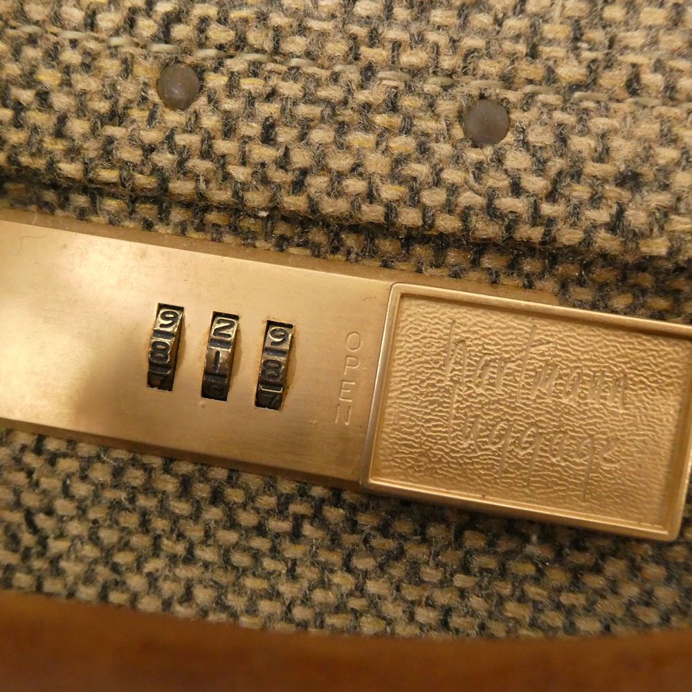 Hartmann ハートマン アタッシュケース ツイード スーツケース メンズ