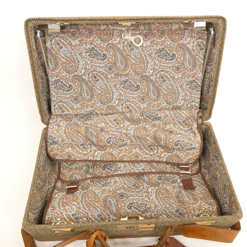 Hartmann ハートマン アタッシュケース ツイード スーツケース メンズ