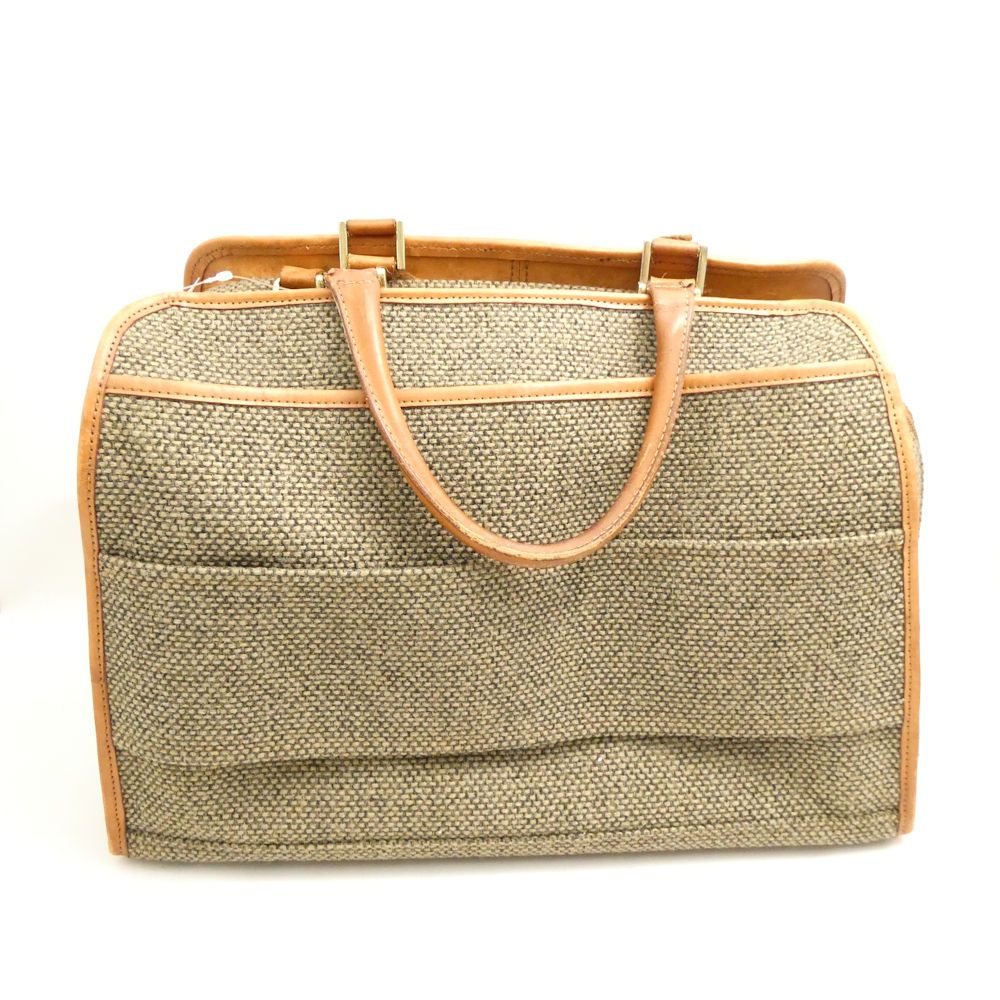 Hartmann ハートマン ボストンバッグ ハンドバッグ カバン 鞄 ツイード