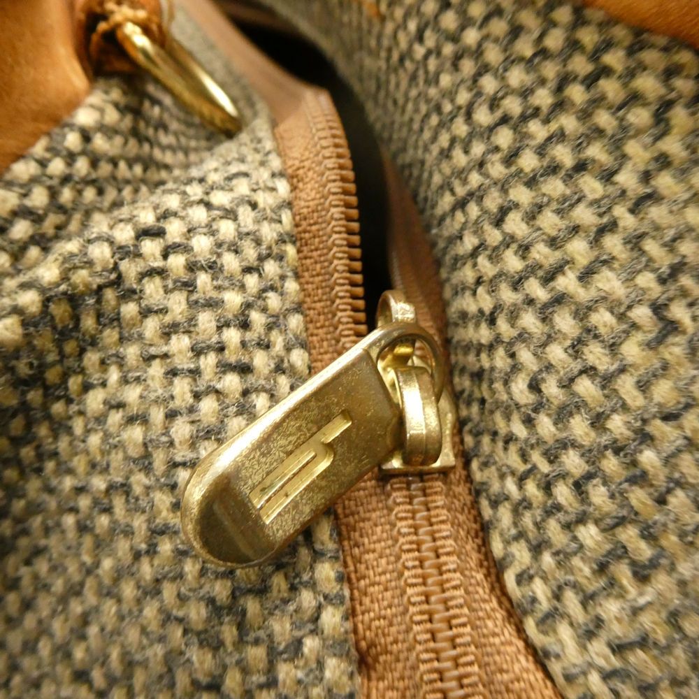 Hartmann ハートマン ボストンバッグ ハンドバッグ カバン 鞄 ツイード