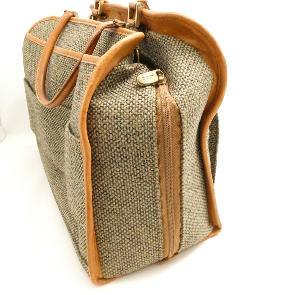 Hartmann ハートマン ボストンバッグ ハンドバッグ カバン 鞄 ツイード