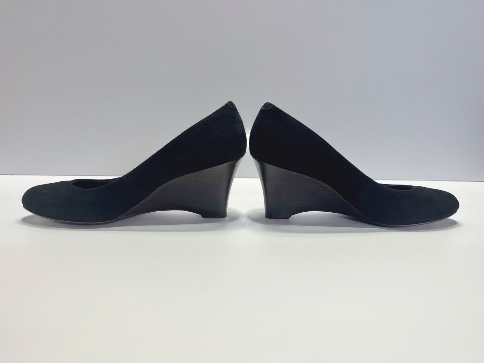 DIANAダイアナWell Fit ウェッジソール パンプス 黒23.5 - メルカリ