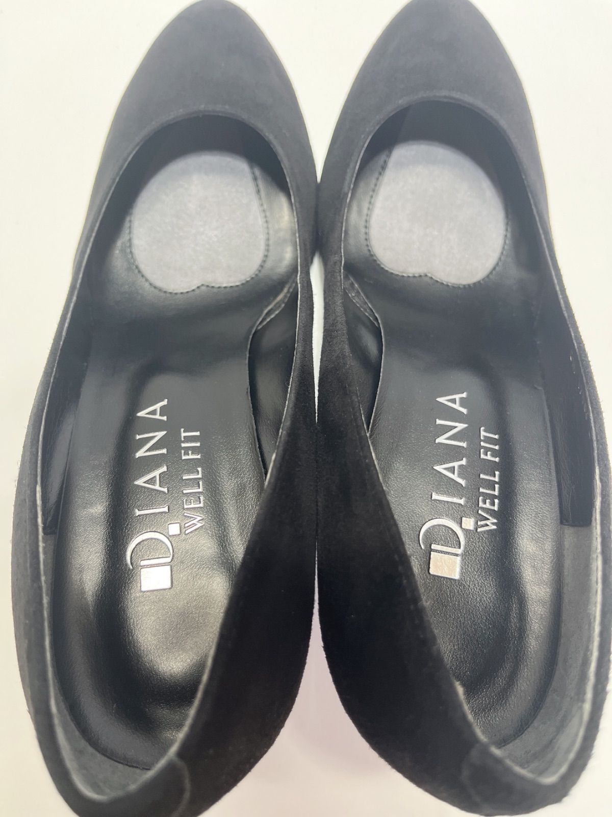 DIANAダイアナWell Fit ウェッジソール パンプス 黒23.5 - メルカリ