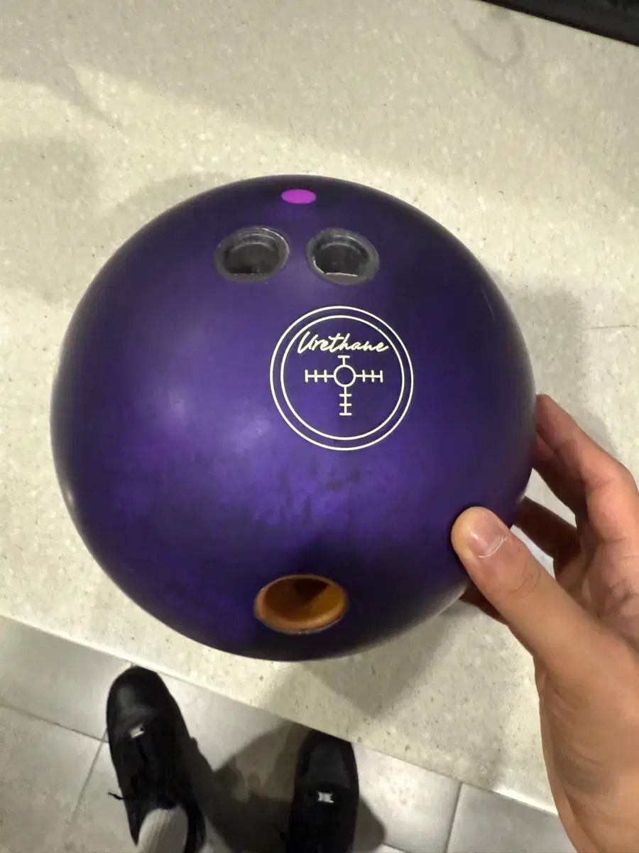 ウレタン ボーリングボール PURPLE HAMMER 1回지공 公式球 (15p)