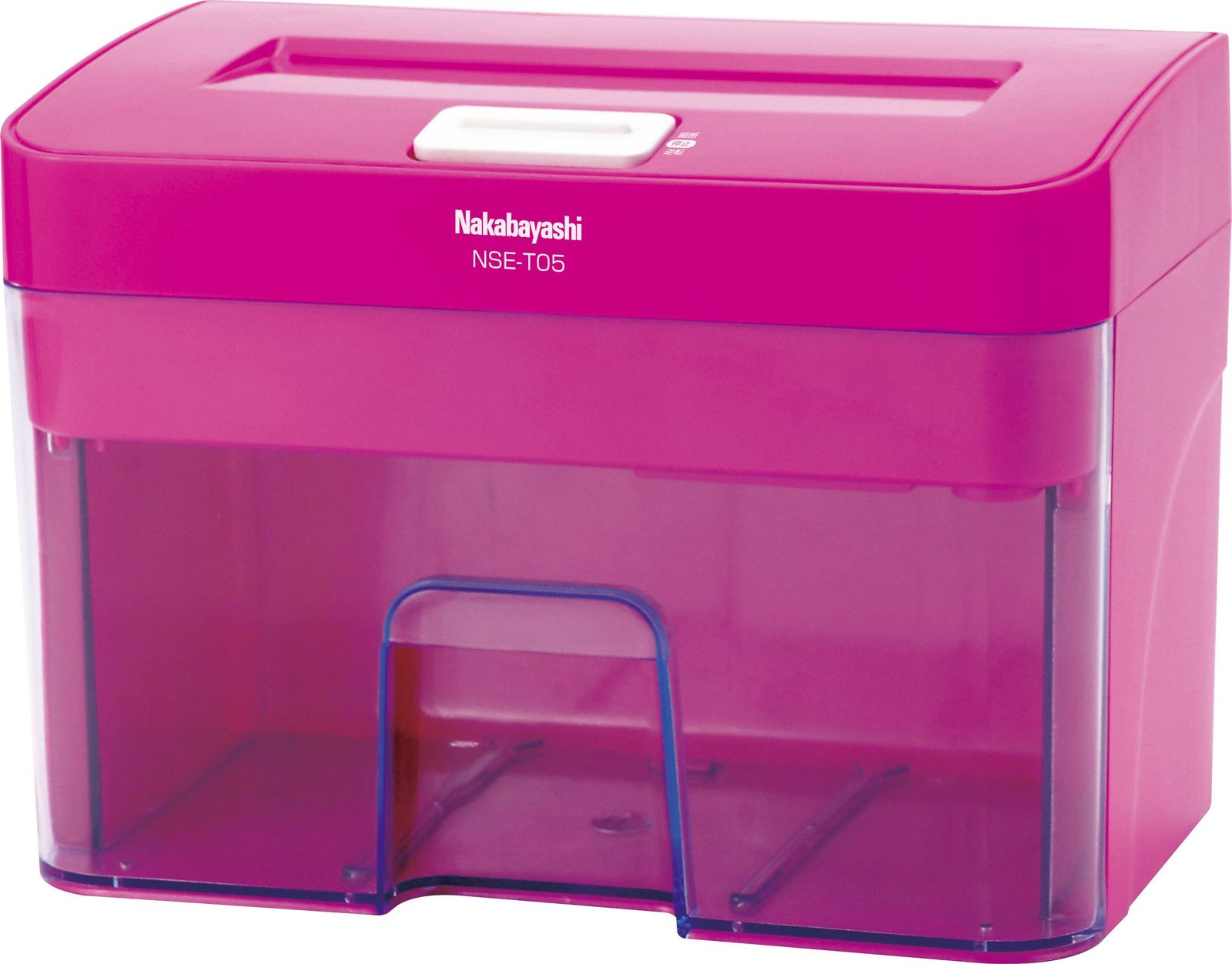 ナカバヤシ パーソナルシュレッダー ファインカット NSE-T 05 P ピンク
