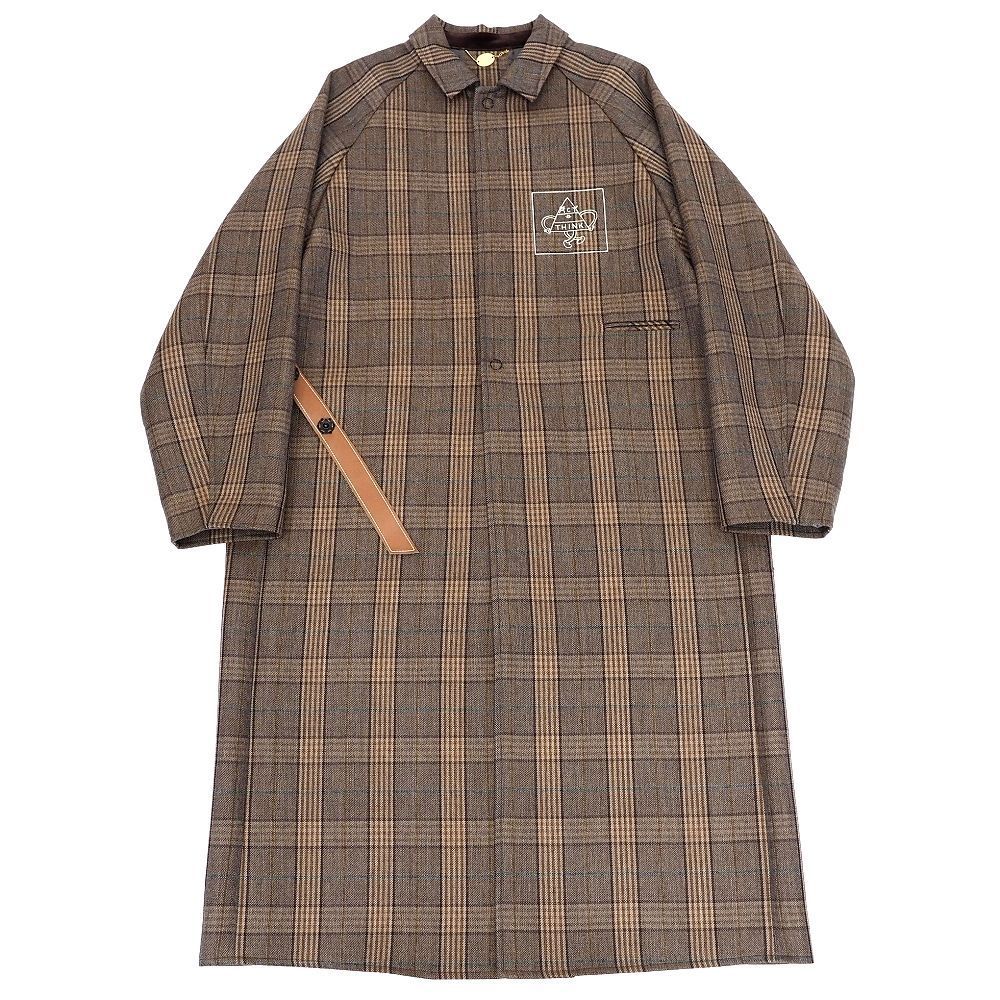 新品 20AW SUNSEA 鬼塚ネオ コート 【サイズ：2】 チェック柄 伊勢丹