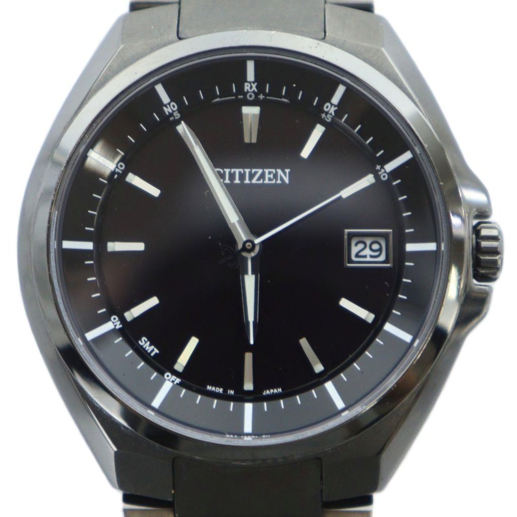 ジ*ー様 CITIZEN ATTESA Eco-Drive 腕時計 ブラックチタ Citizen Eco 