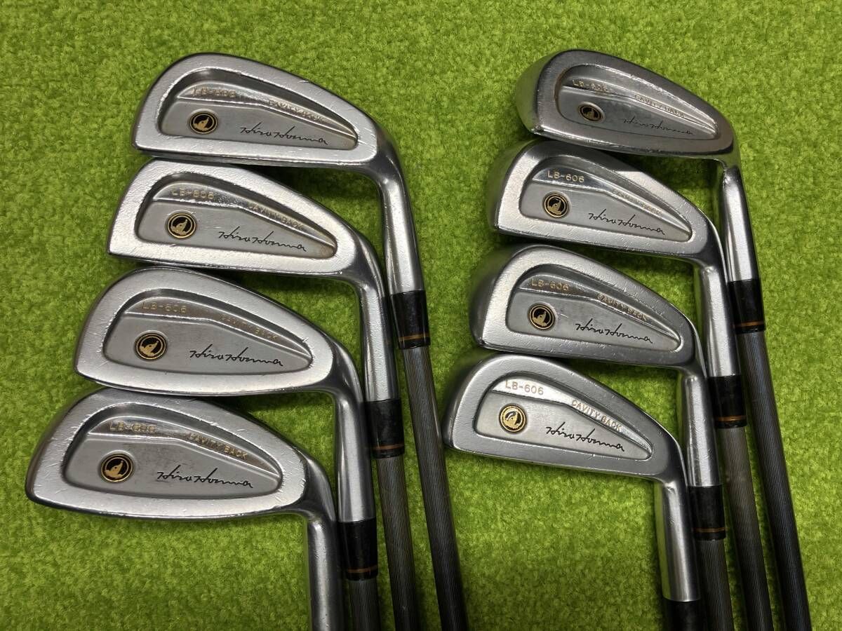 HONMA GOLF LB‐606 M-40 3-10 8本セット アイアンセット