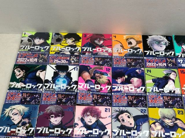 ブルーロック 1～34巻セット P 3899-008 013