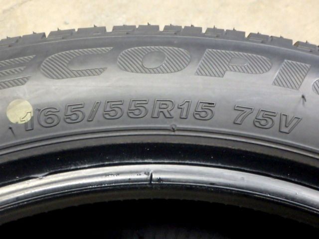  L 458 E 製造 約9部山 新車外し BS ECOPIA EP 150 165 55 R 15 4本 13インチ サマータイヤ ノーマルタイヤ