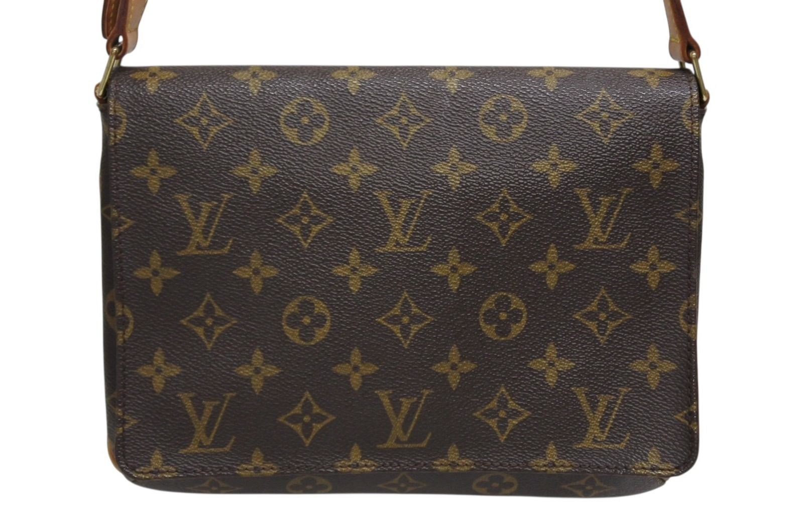 LOUIS VUITTON ルイヴィトン ミュゼットタンゴ ショルダーバック M 51257 モノグラム ブラウン 4 b 009718