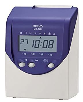 セイコーソリューションズ タイムカード タイムレコーダー QR 340
