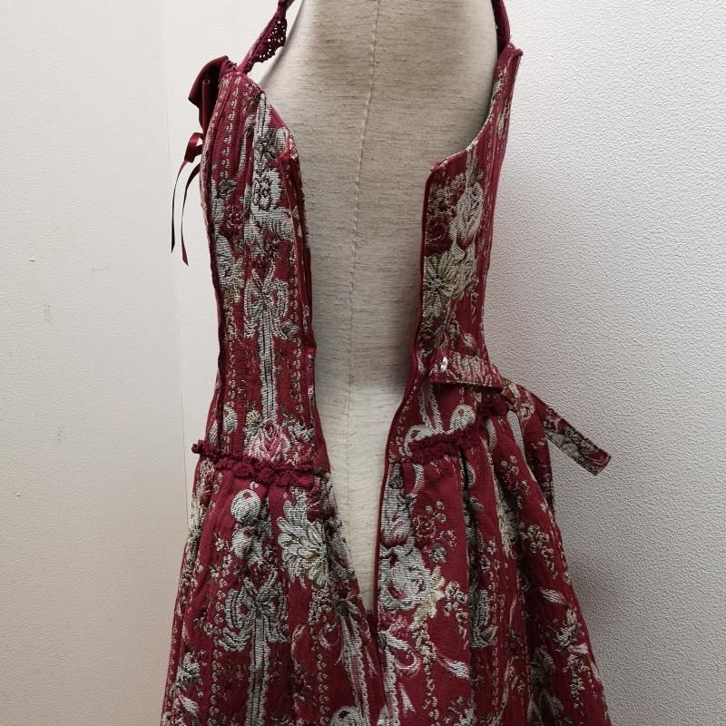 BABY THE STARS アントワネットブーケ柄 ジャンパースカート ピンク