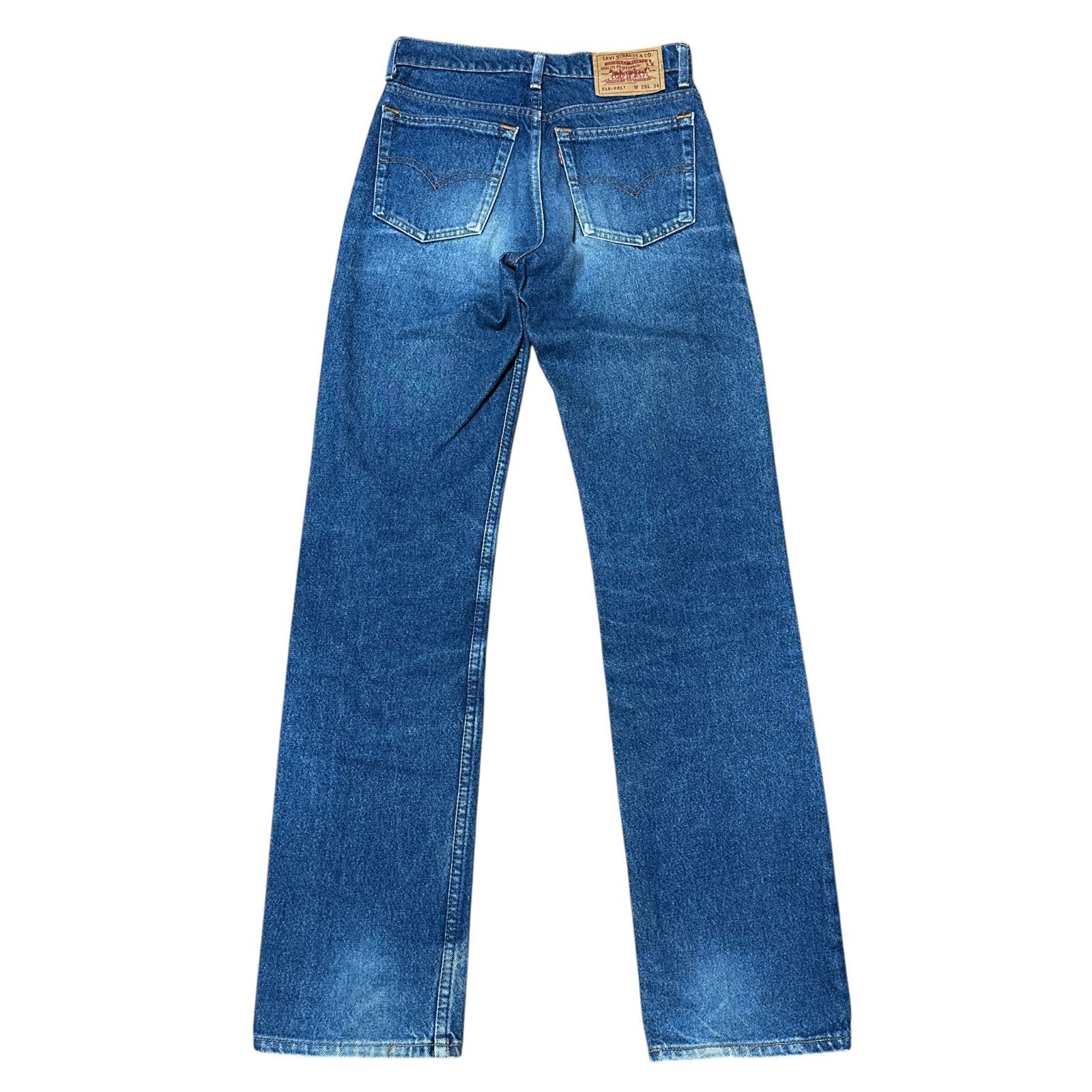 LEVI'S 518-0217 1992年日本製 ボタン裏J22 ハイウエスト スリム
