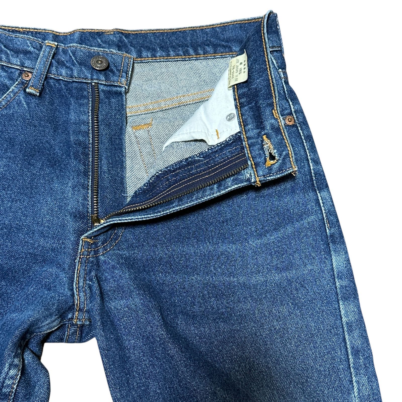 LEVI'S 518-0217 1992年日本製 ボタン裏J22 ハイウエスト スリム