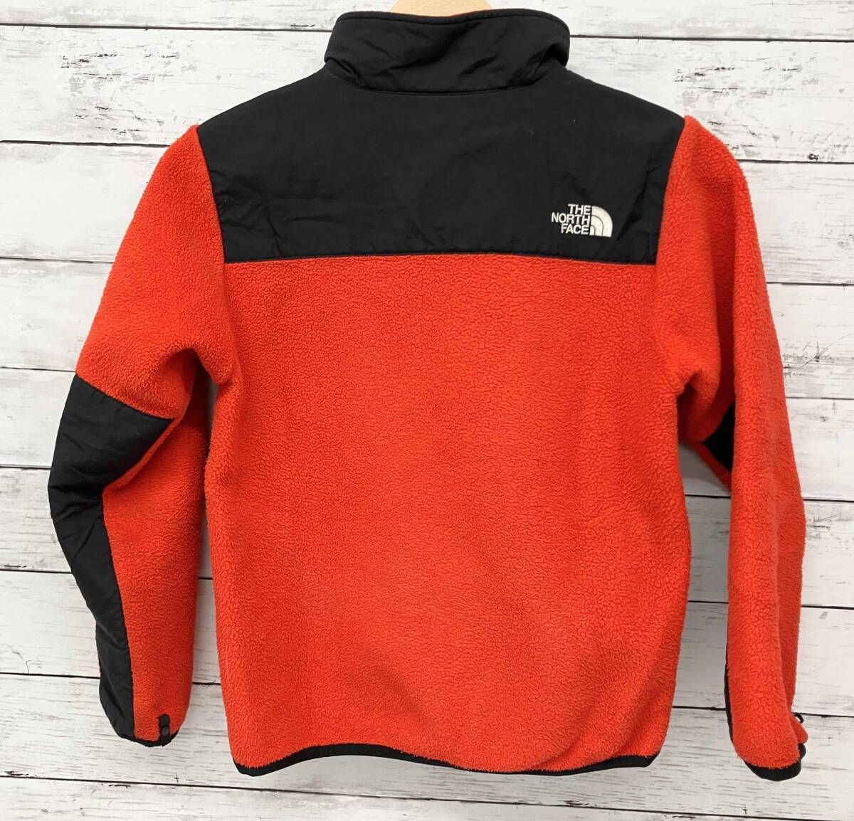 THE NORTH FACE キッズボアジャケット／140サイズ／赤黒／NAJ71881