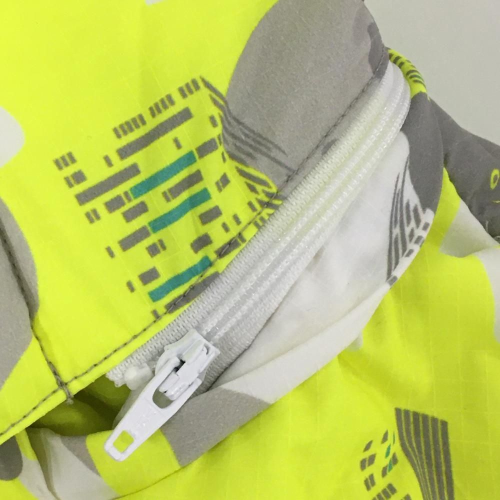 ニューバランスゴルフ 2WAY中綿ジャケット グレー×イエロー カモフラ柄