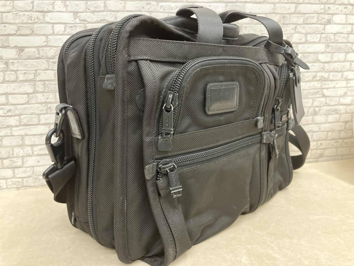 TUMI トゥミ ALPHA Expandable Organizer Compute ブリーフケース
