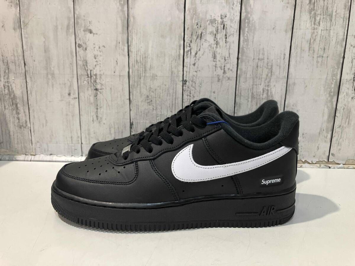 Supreme Supreme NIKE エアフォース1 ブラック 27cm シュプリーム 