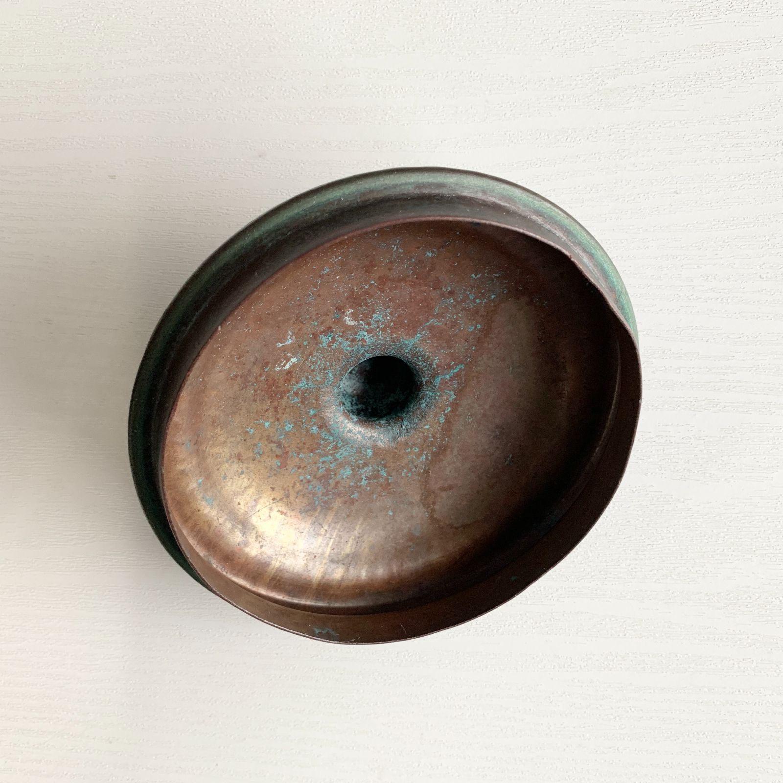 山川堂造 銅やかん 銅瓶 鯉 竹 昭和レトロ 茶道 古道具 骨董品 薬缶