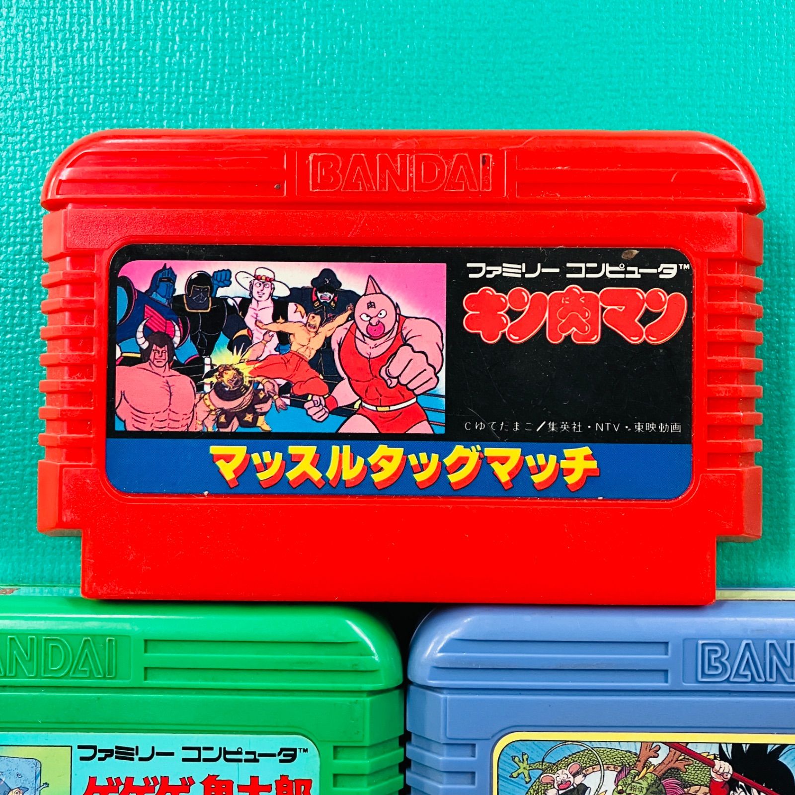 5点セット】ファミコン キン肉マン マッスルタッグマッチ ゲゲゲの