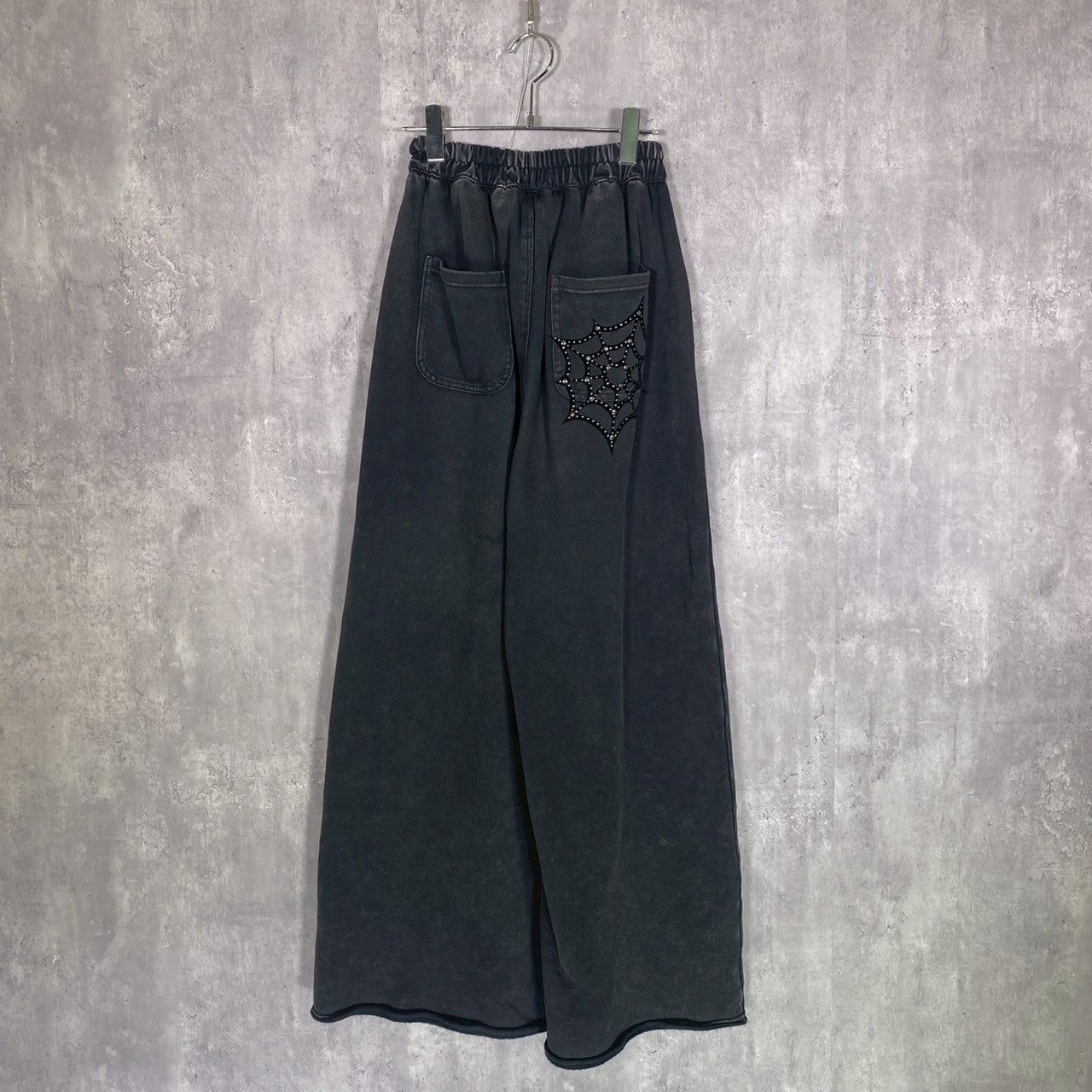 Pretense プリテンス L スパイダーウェブスウェットパンツ