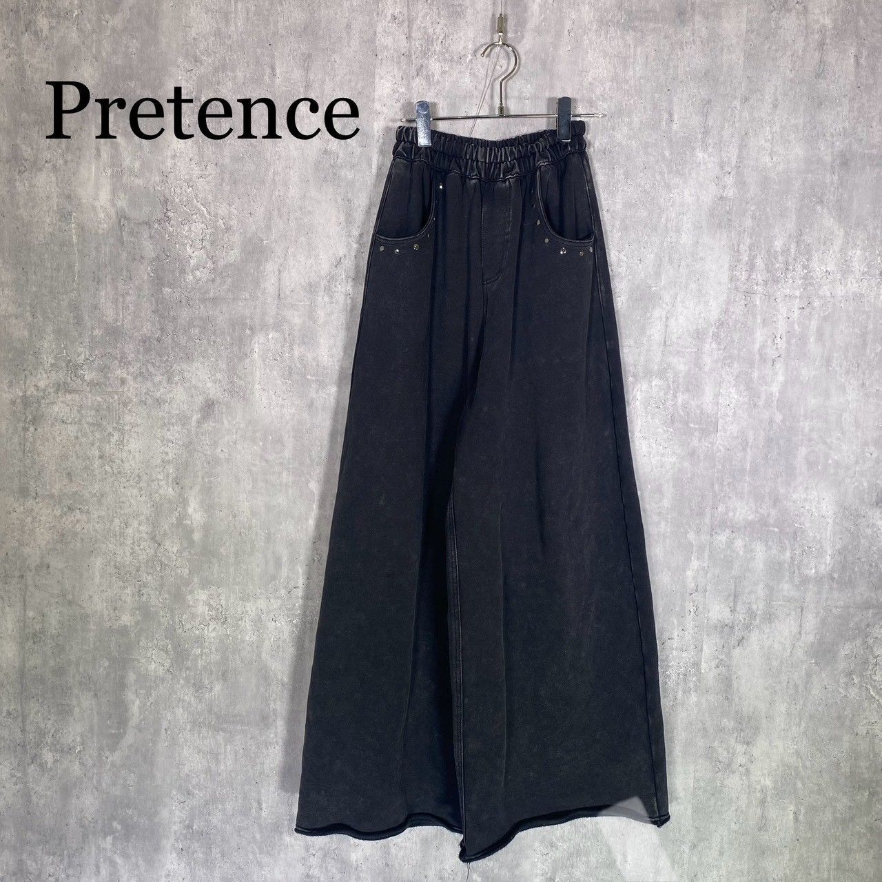 errer フランネルフラワー 土台付 筆記体 樹脂標本 植物標本 アンティーク