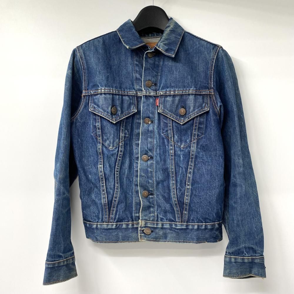 60 s LEVI 70505 Big E レインボーステッチ デニムジャケット リーバイス 17