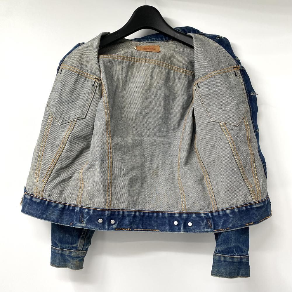 中古】60s LEVI'S 70505 Big E レインボーステッチ デニムジャケット