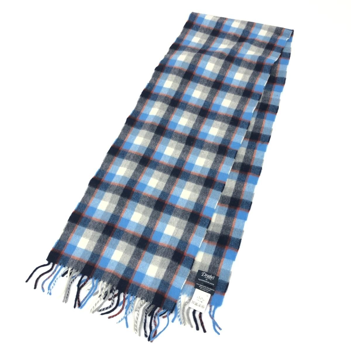 TOMORROWLAND×Drake's トゥモローランド×ドレイクス マフラー ウール