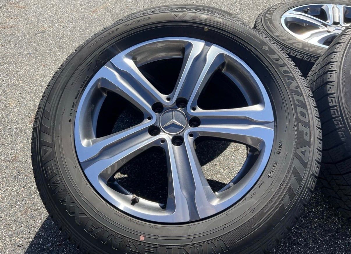 259 161 1 メルセデスベンツ GLC 18インチ 18 8 J 38 スタッドレス 235 60 R ダンロップ ウィンターマックス03