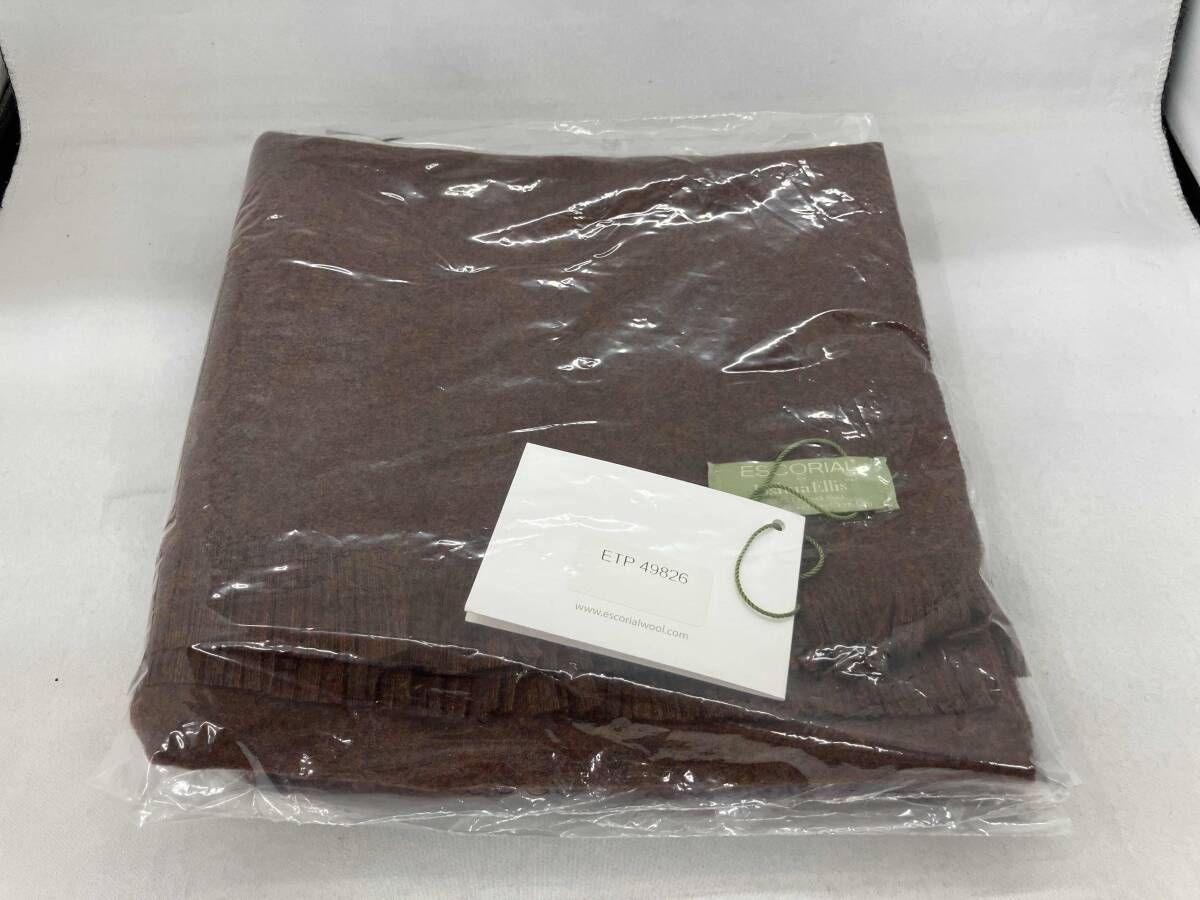 Joshua Ellis ジョシュアエリス マフラー ブラウン