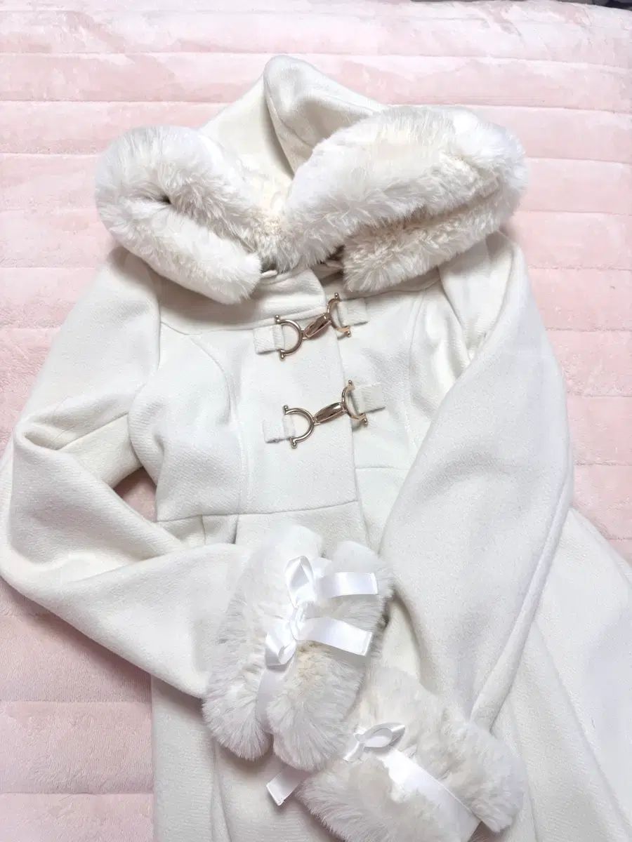 マズ バックル WHO フード ロング コート 量産型 地雷系 リズリサ ノエミー ディアマイラブ Free!