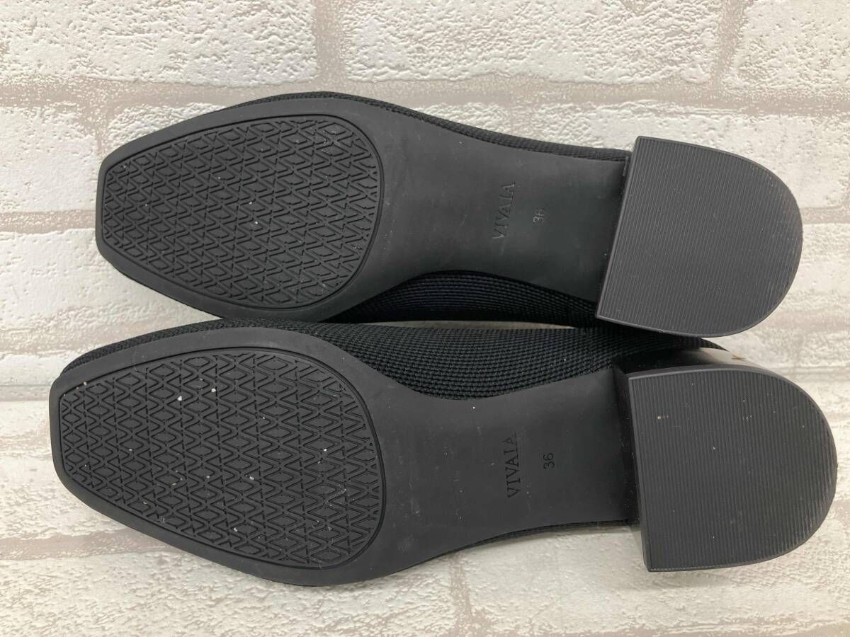 VIVAIA ビバイア パンプス メッシュ ハニカムインソール ブラック