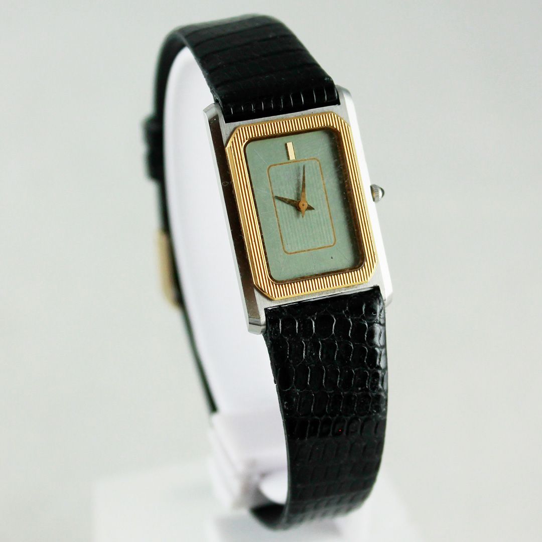 SA171 SEIKO セイコー クレドール レディース 6730-5100 スクエア 14K