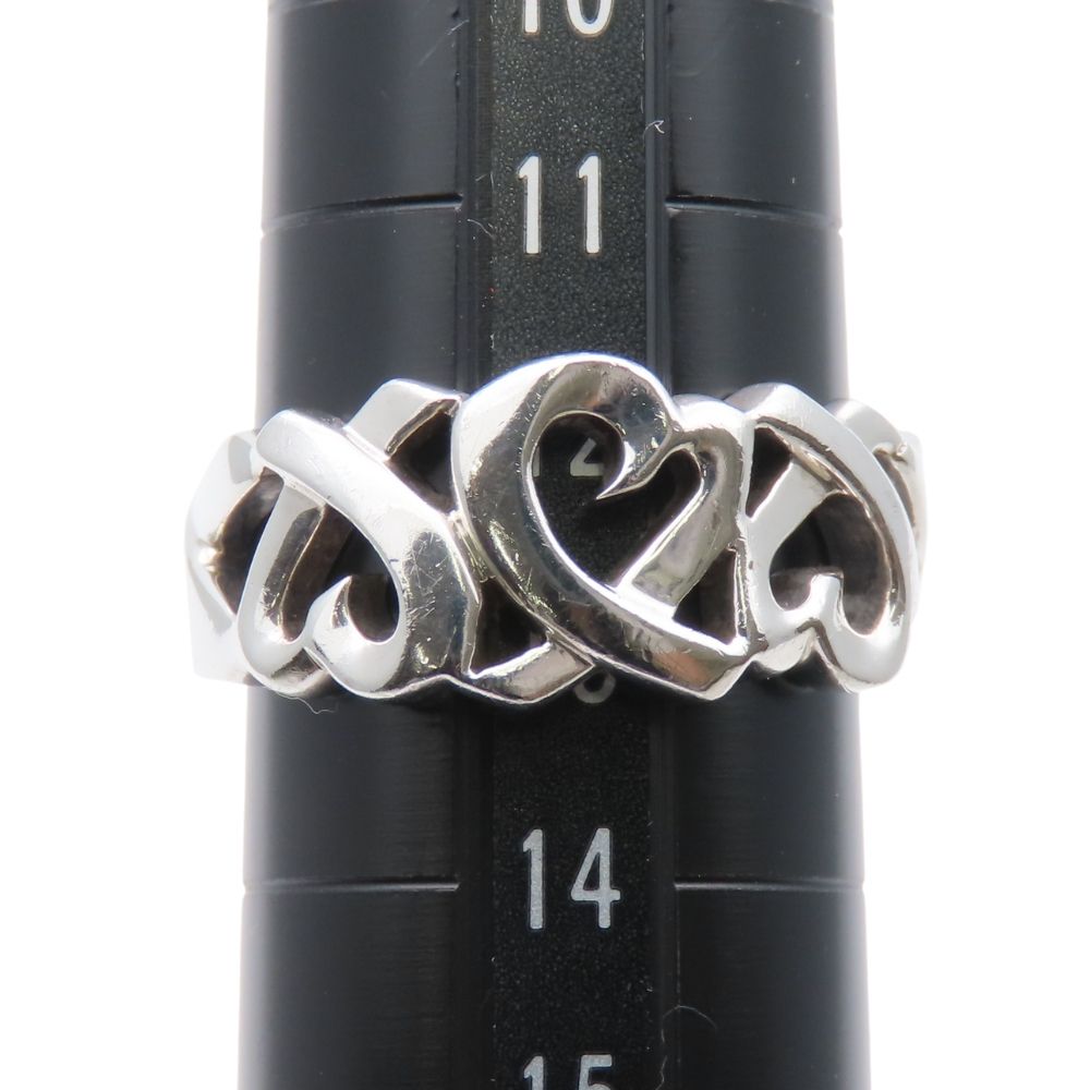 ティファニー リング・指輪 トリプルラビングハート シルバー925 約5.5