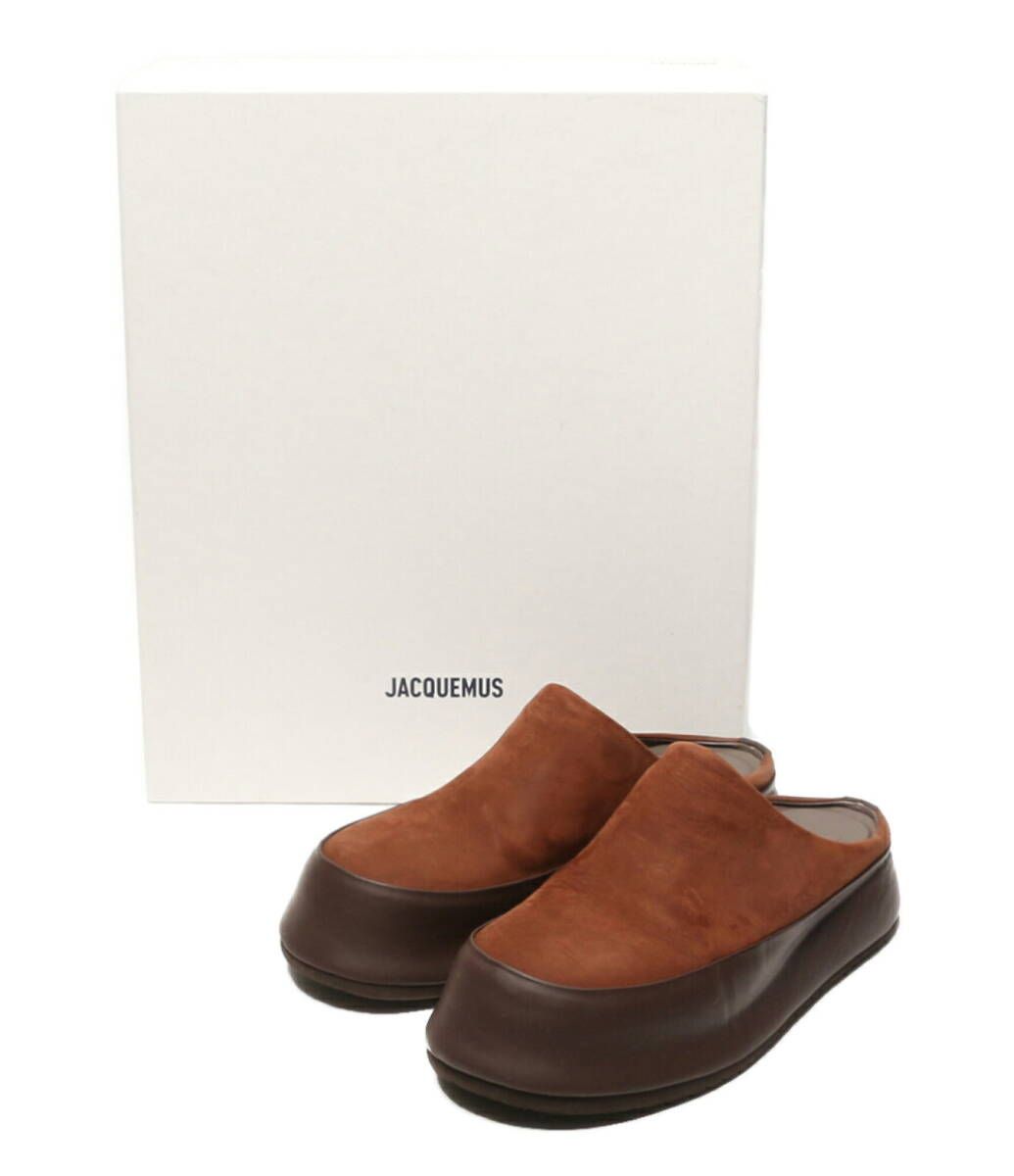 ジャックムー スウェードミュールサンダル メンズ SIZE 41 JACQUEMUS