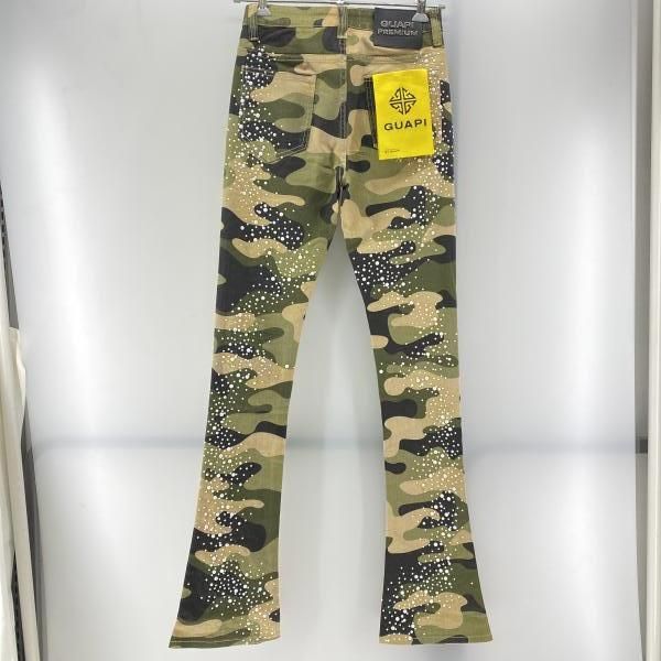 GAUPI CAMO PEALS DENIM カモフラ サイズW 28 グアピ 24