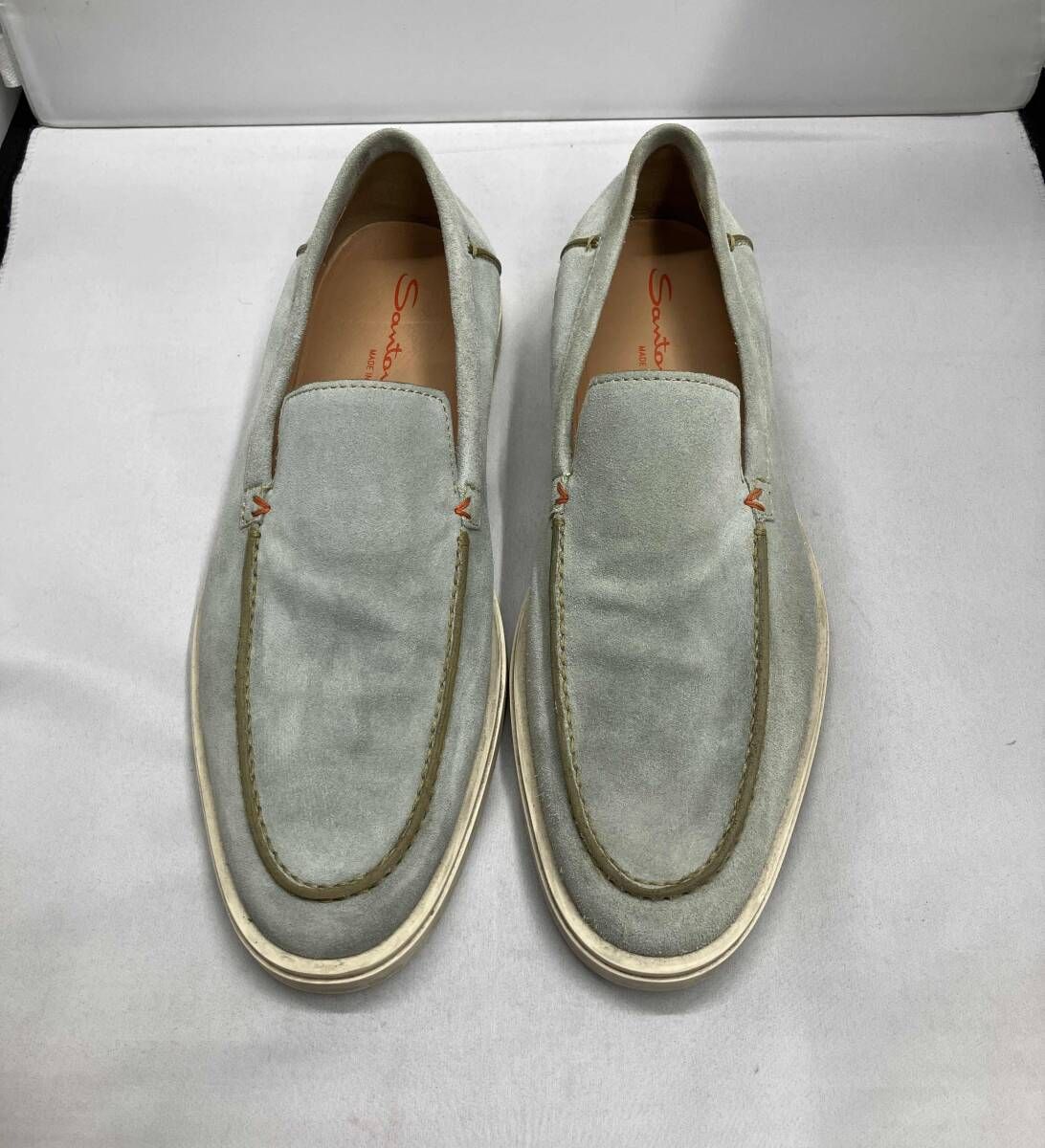 SANTONI サントーニ ミントグリーン made in ITALY