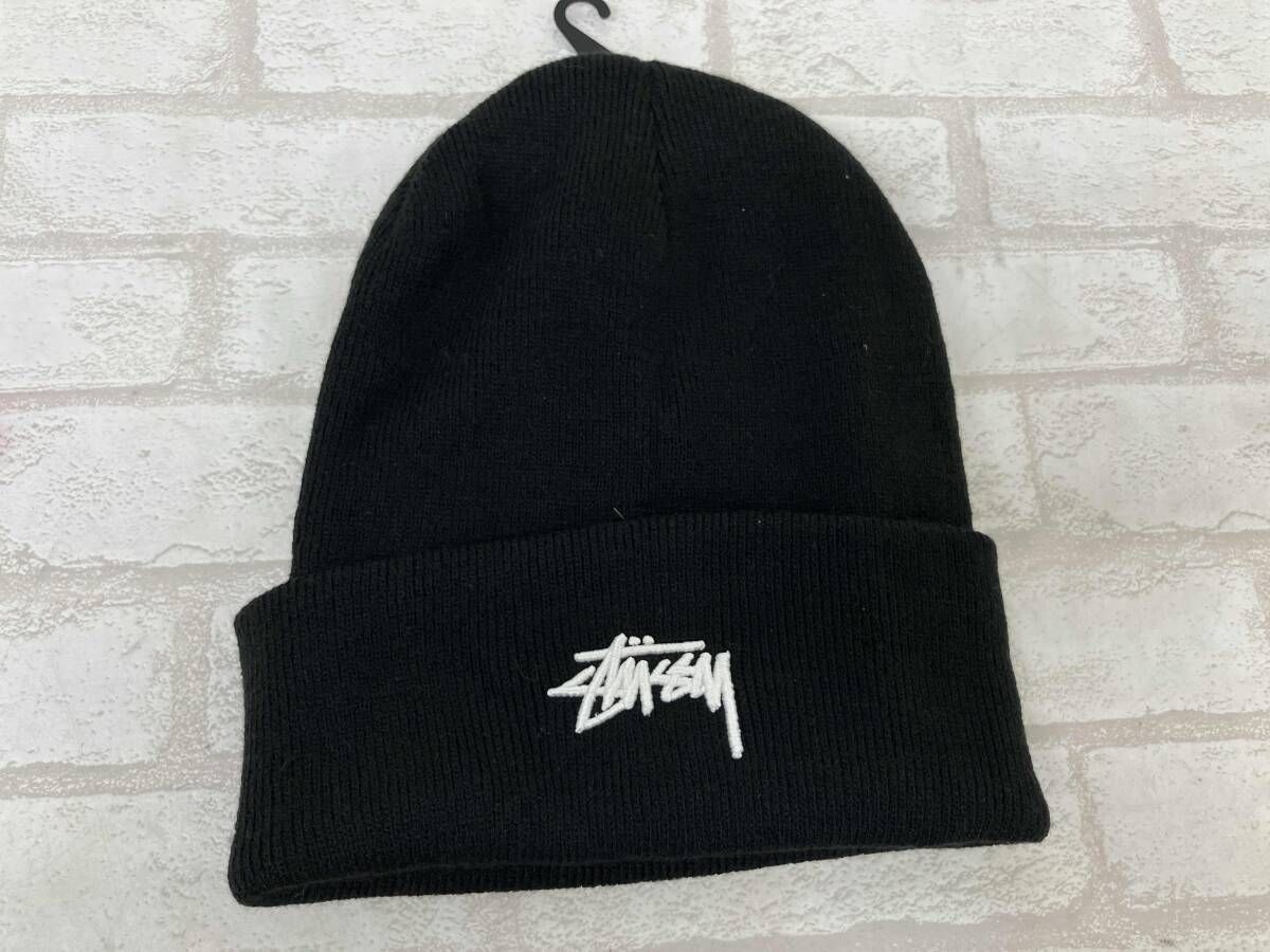 NIKE × STUSSY DN 2191-010 ナイキ ステューシー ニットキャップ 帽子 アクリル ブラック