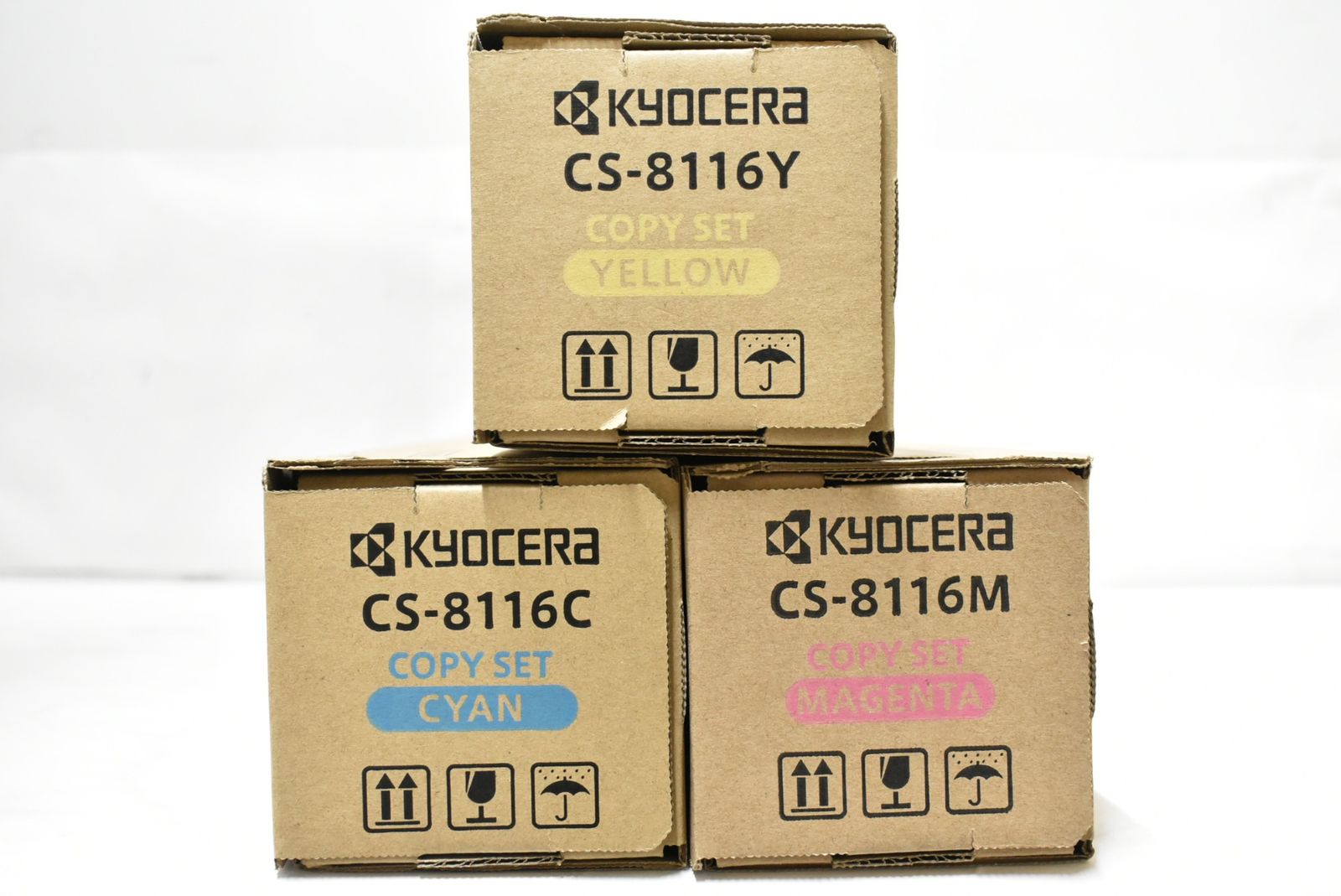 京セラ トナー CS-8116 シアン マゼンタ イエロー KYOCERA -L 135-byebye