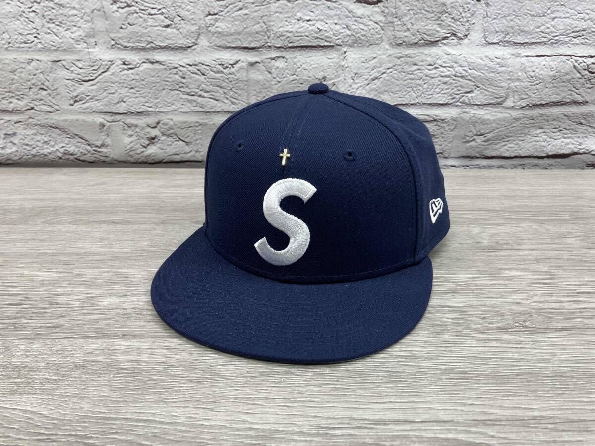 Supreme 24 ss G Cross S Logo Era 7 1|8 キャップ ネイビー